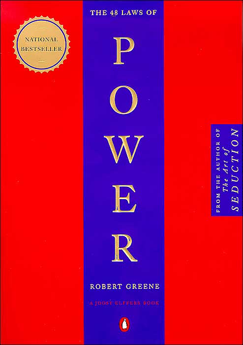 The 48 Laws of Power book cover Robert Greene.