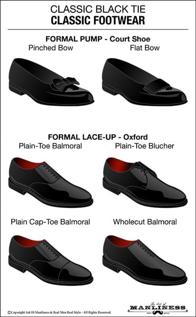 Classic black tie shoes oxfords pumps Balmoral.
