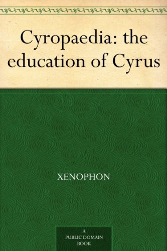Cyropaedia book cover Xenophon.