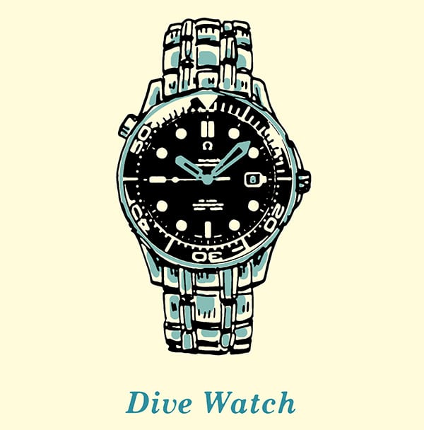 Dive Watch illustration.