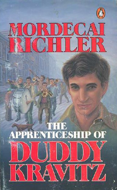 The Apprenticeship of Duddy Kravitz book cover Mordecai Richler.