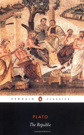 The Republic by Plato, book cover.